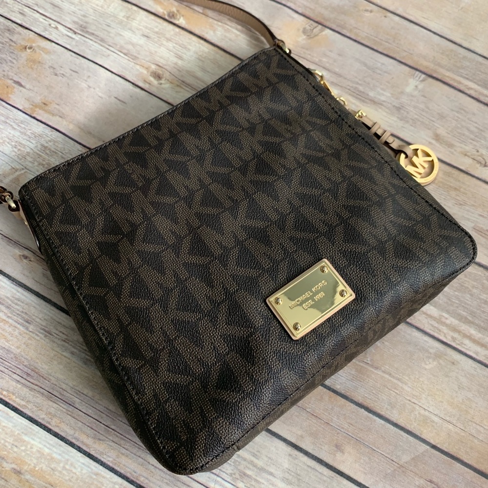 Michael Kors Large Monogrammed Crossbody